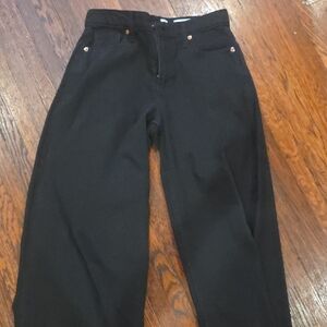 GAP Black Extra Baggy Denim